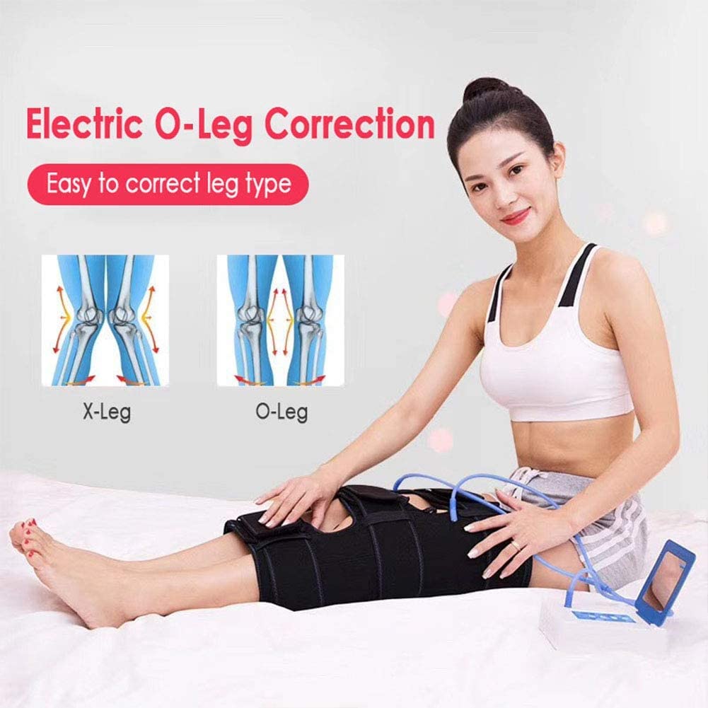 Corrector de postura de piernas, cinturón de corrección de piernas en forma de X/O, cinturón profesional para alisar la rodilla, fijador de cinturón para adultos y niños, material duradero (A