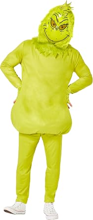 InSpirit Designs Dr. Seuss, Grinch Adult Costume