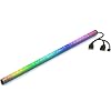 ASIAHORSE Acrylic ARGB LED Strip for PC with 5V 3-pin ARGB LED and 4-pin Header, Compatible with Aura SYNC, Gigabyte RGB Fusion, MSI Mystic Light Sync410MM