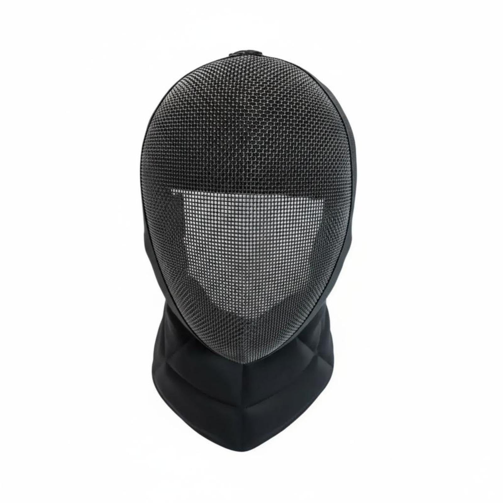 Padded Fencing Face Guard Neck Coverage Full-Coverage Fencing Face Guard Ventilated Mesh Face Guard for Training, Practice XL-image-35