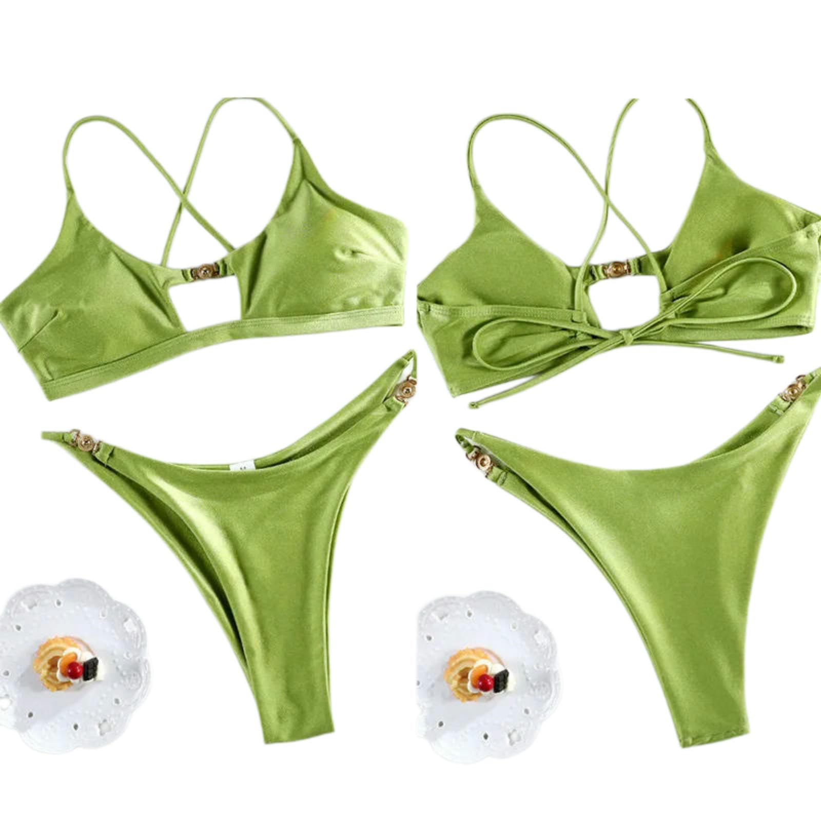 Bikini en Polyester et élasthanne