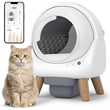 Automatic Litter Box, White