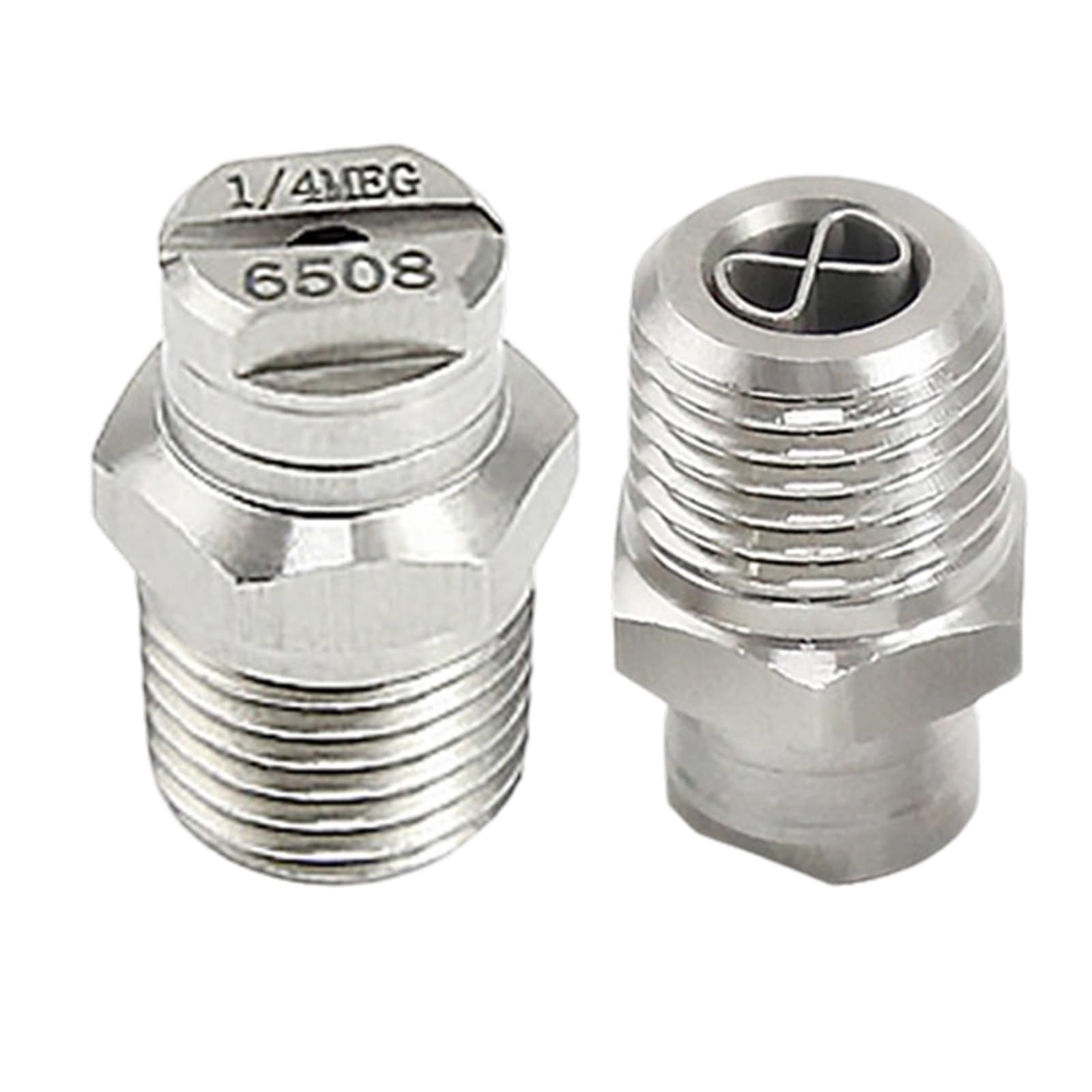Upgrades Steel Fan Type Sprays Nozzle with Uniform Water Distribution Simple Installs for Various Applications Rustproof Steel