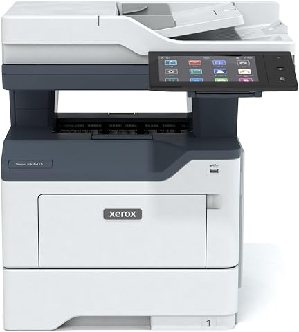 Xerox Versalink B415dn A4 47ppm Stampante Multifunzione Laser Monocromatica (Bianco e Nero) con stampa Fronte Retro...