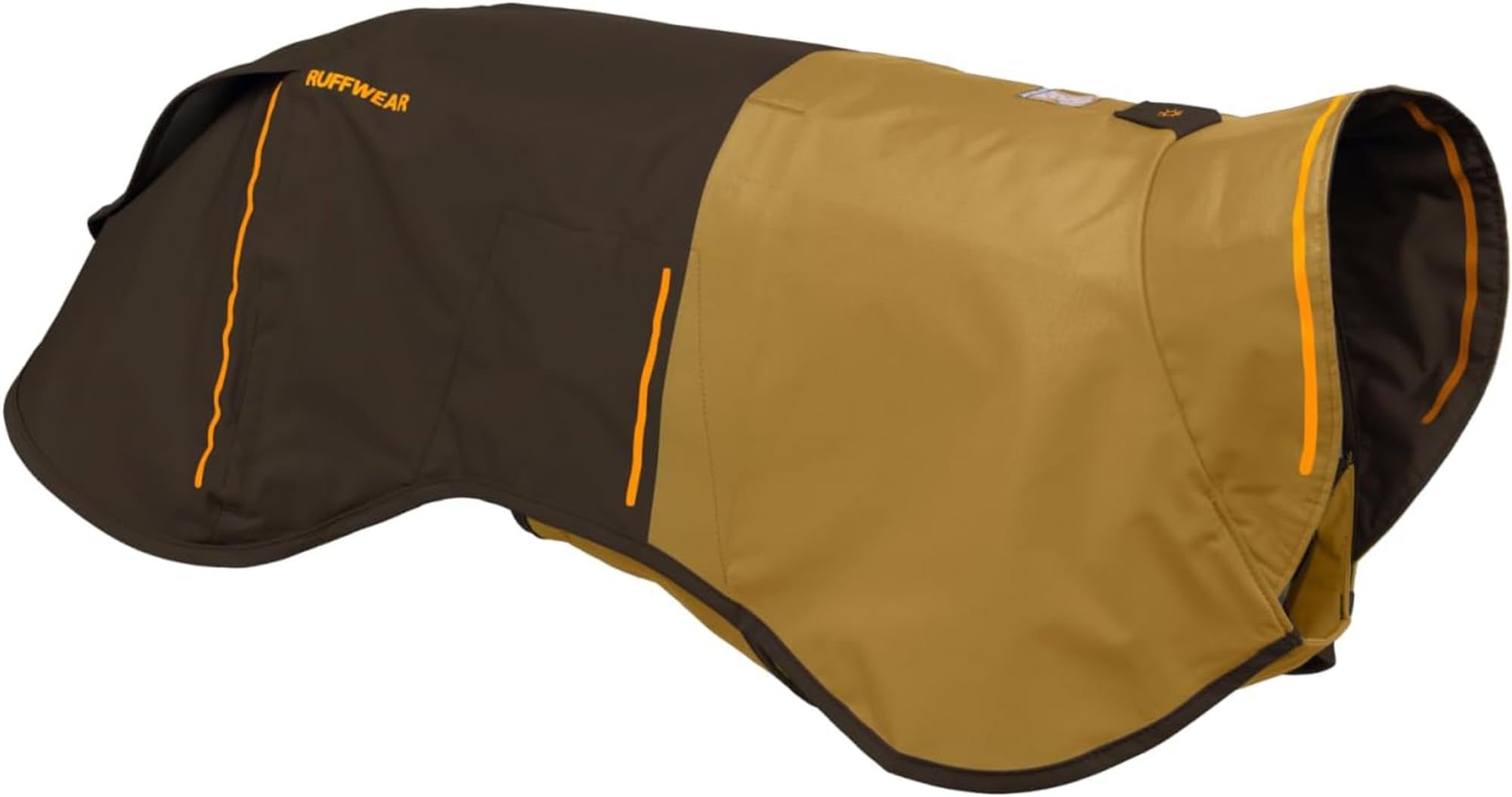 RUFFWEAR Dog Rain Jacket, Waterproof, Windproof, X-Small, Earth Brown