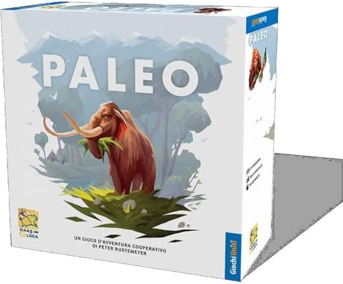 Giochi Uniti- Paleo Gioco da Tavolo, Edizione Italiana, GU678, Versione