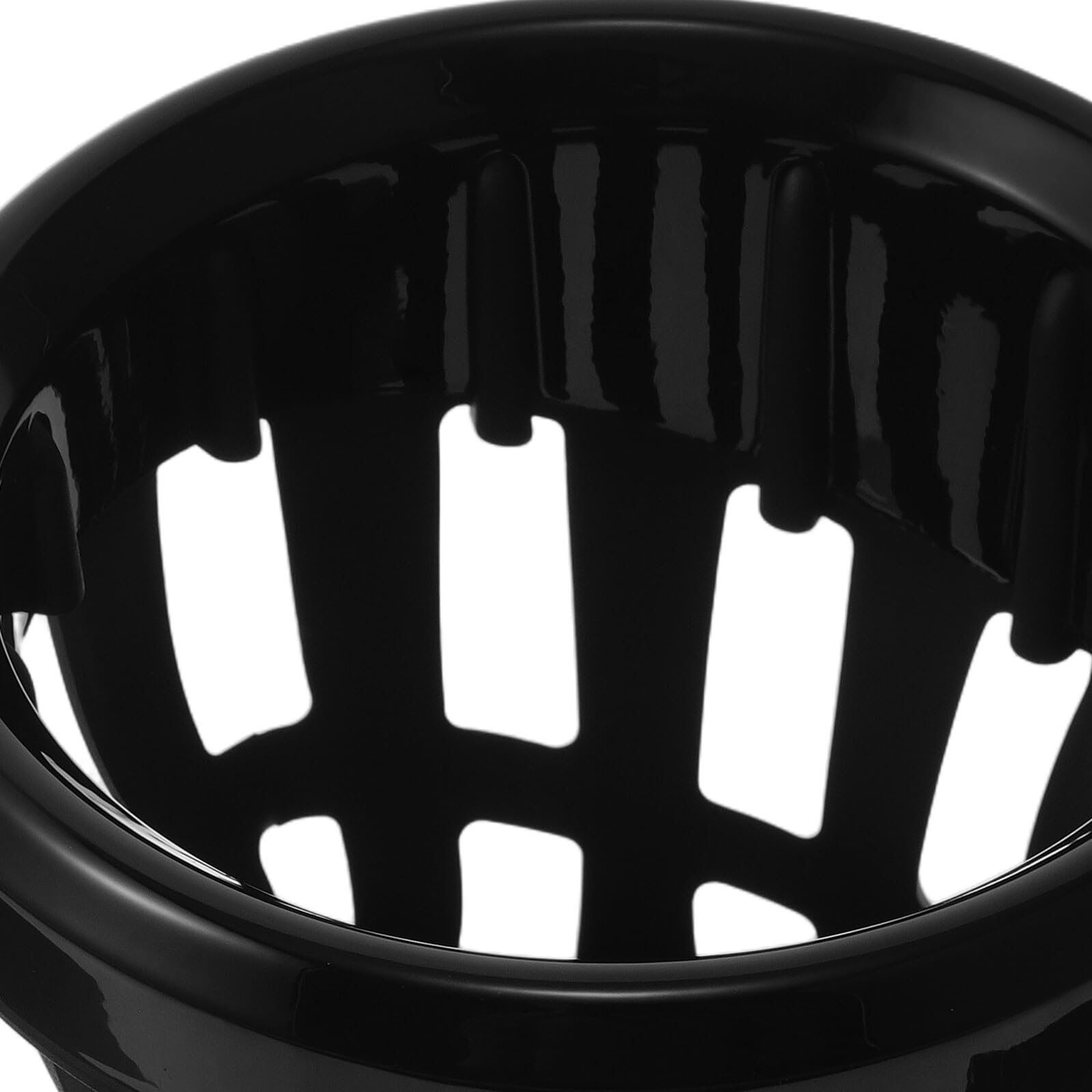 Ipetboom Portaborraccia per Moto in Rete Nera Supporto Portabicchieri Manubrio Resistente Agli Urti Installazione senza Attrezzi per Uso Motociclistico e Ciclismo Urbano