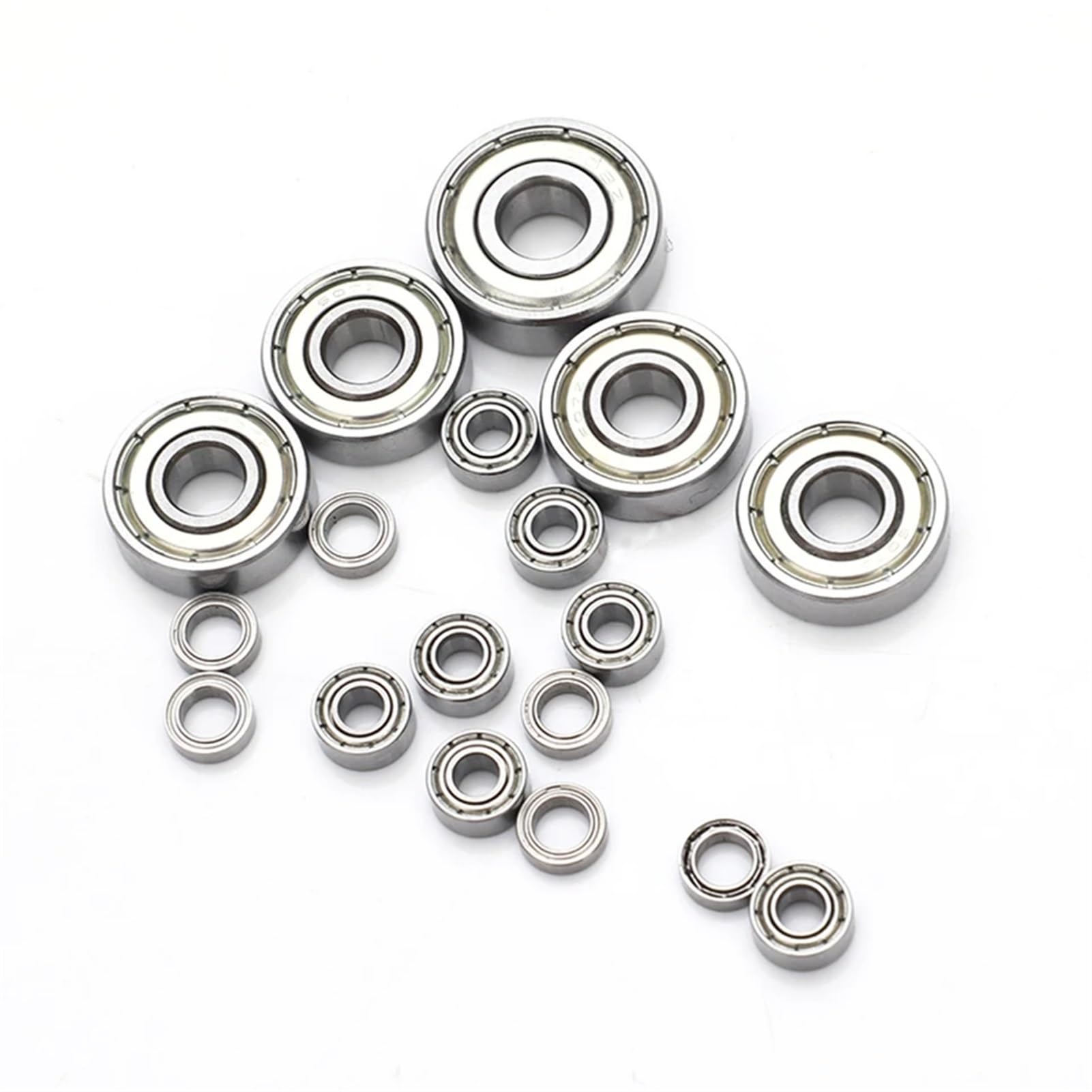 Cojinetes de bolas de ranura profunda 30 unids/lote ABEC-5 sello de Metal miniatura rodamiento rígido de bolas MR125ZZ MR125Z MR125-2Z MR125 ZZ L-1250ZZ 5x12x4mm(ABEC 5)