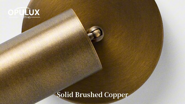 Image of 12W Bronze Dimmable Wired Ceiling Spotlight Indoor - Solid Copper