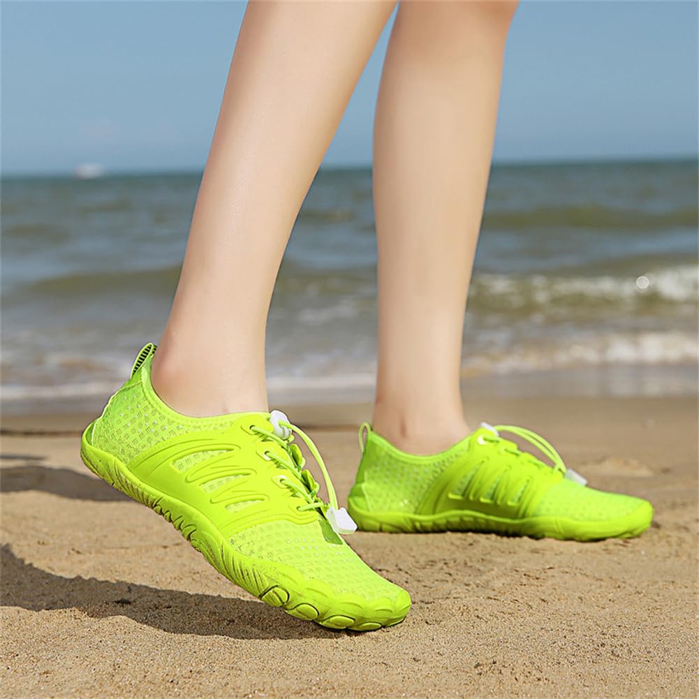 Wasserschuhe für Herren und Damen, Unisex-Duschen-Schuhe,Fingerschuhe，Fitnessschuhe，Paar-Schuhe Strandchuhe, schnell trocknende Wasserschuhe, Schwimmschuhe, Surfschuhe, Bachwander Größe 35-46