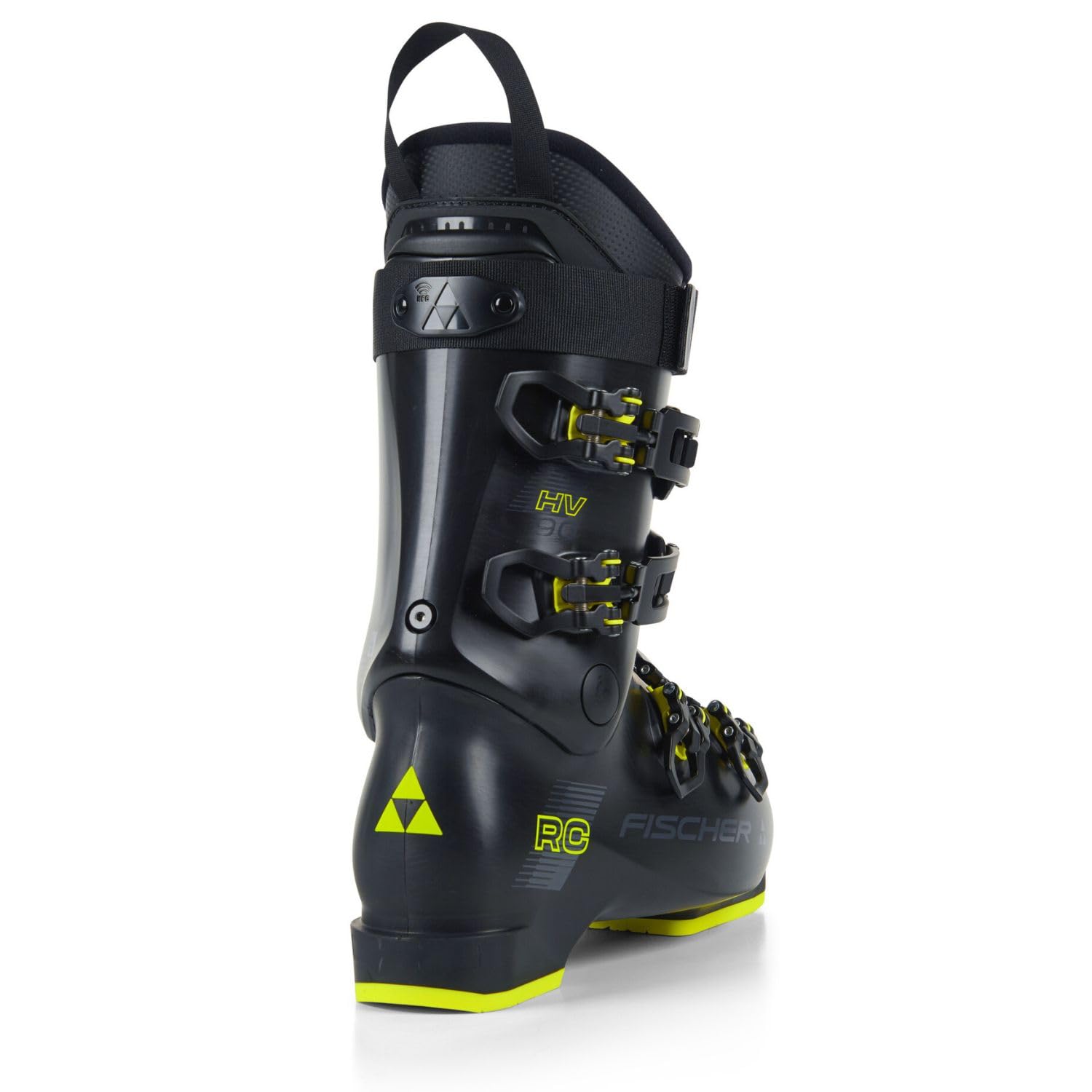 Fischer RC One 9.0 - Botas de esquí para hombre, color amarillo y negro