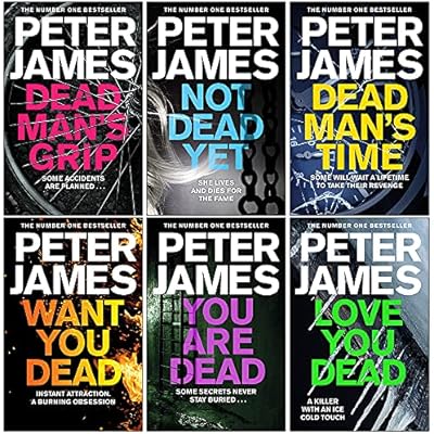 Roy Grace Series 7-12 Collection 6 Books Set By Peter James