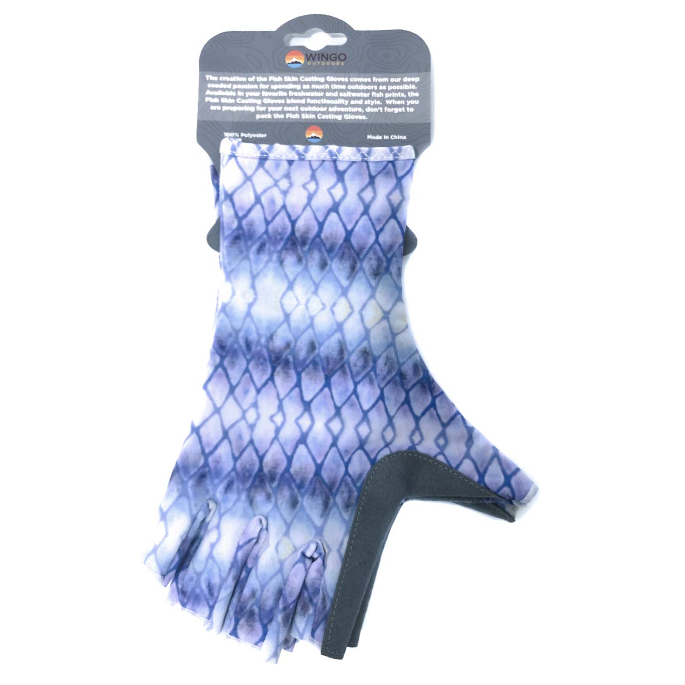 Wingo Outdoors Casting Gloves, Bonefish