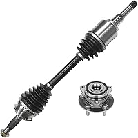Vista 47 de Detroit Axle - 4WD Front 2pc CV Ejes para Chevy Trailblazer EXT GMC Envoy XL XUV Buick Rainier Isuzu Ascender Saab 9-7x Oldsmobile Bravada, 2 Ejes