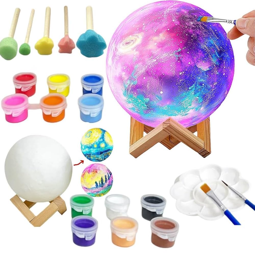 Amazon.co.jp: OXIZER【OXIZER新モデル発売】落書き惑星ランプ