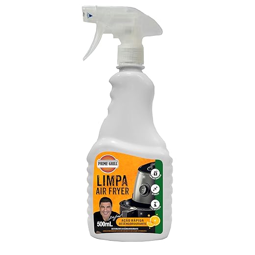 Limpa Air Fryer 500ml Eficaz