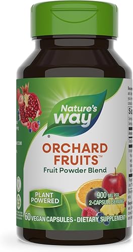 Miniatura 1 de Nature's Way Orchard Fruits 12 Fruit Blend (900 mg por porción), 60 VCaps