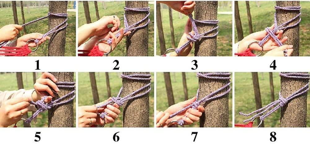 Hamak Ultralekki, Hammock Hamak Kempingowy Płótno Huśtawka Hamaki Zewnętrzne Przenośne Do Podróży Beach Garden Courtyard na Kemping, na Zewnątrz(Blue)