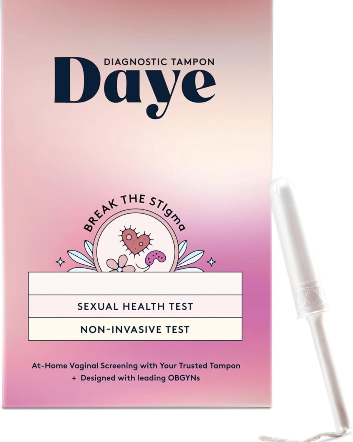 Daye at-Home STI Test Kit | Discreet Screening with Diagnostic Tampon | Clear, Actionable Health Insights