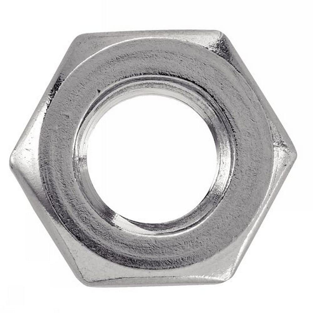 10 tuercas hexagonales de baja forma DIN 439 A2-035 BM 39 hexagonales de acero inoxidable ISO 4035
