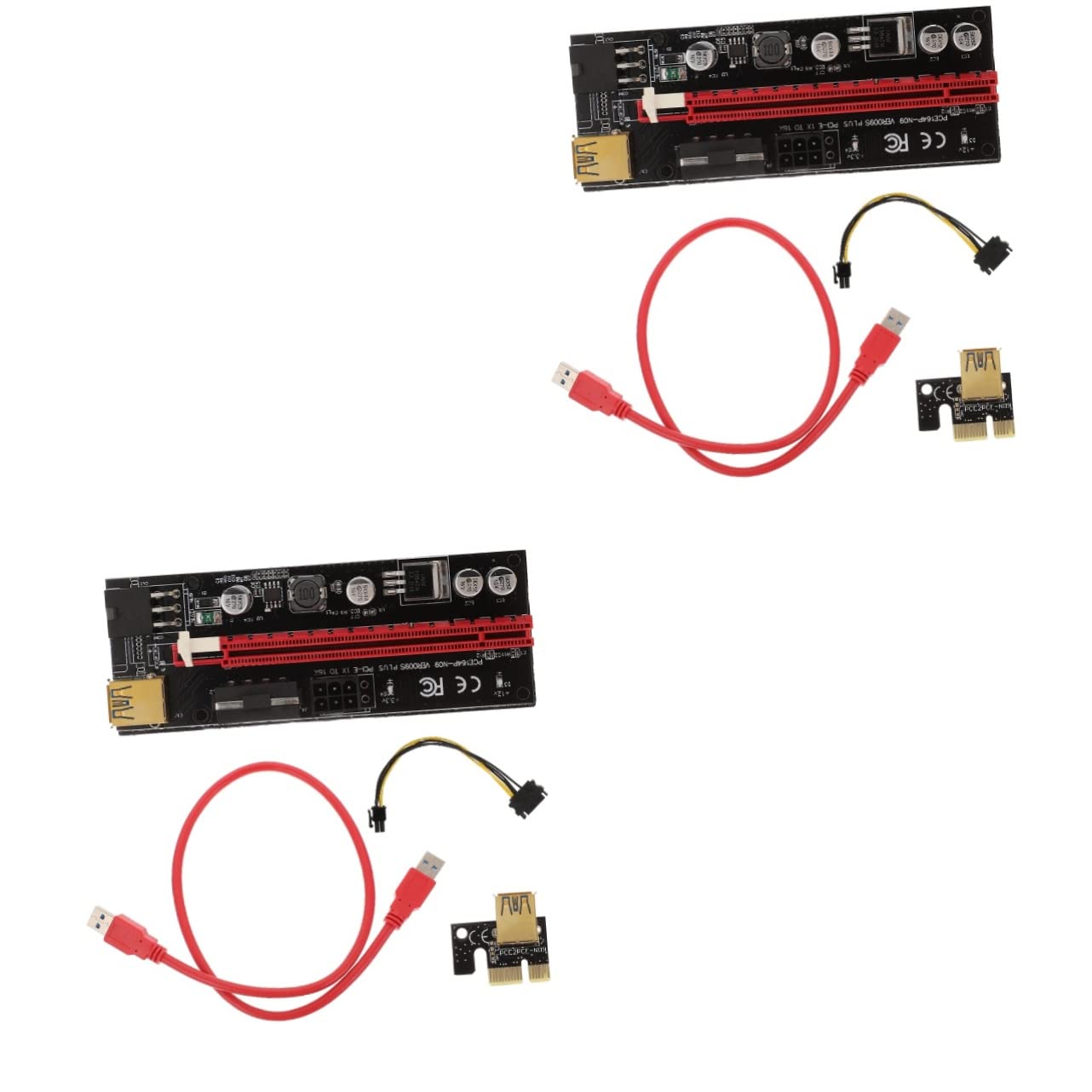 Evita caídas de señal con adaptador PCIe extensión USB SOLUSTRE para minería estable 8