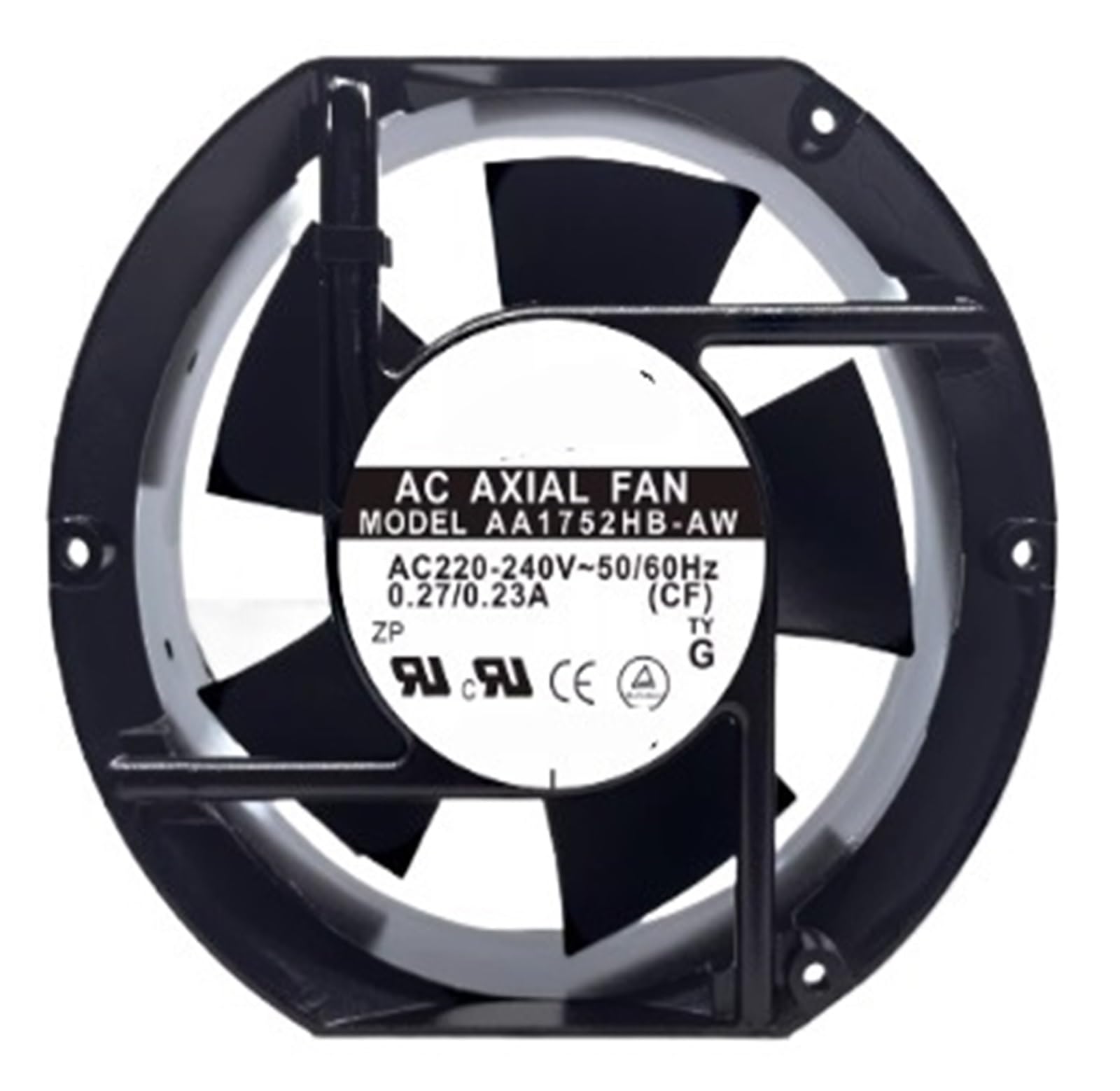 LZIKKGKI AA1752HB-AT AA1752HB-AW 17251 AC220V 0.27A 17CM Fan(AA1752HB-AW)