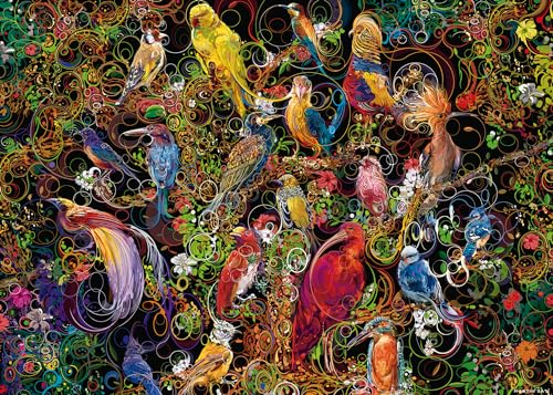 Ravensburger Birds of Art 1000 Piece Jigsaw Puzzle for Adults – 12000557 – Handcrafted Tooling, Made in Germany, Every Piece Fits Together Perfectly