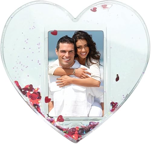 Corazón Photo Globo de nieve