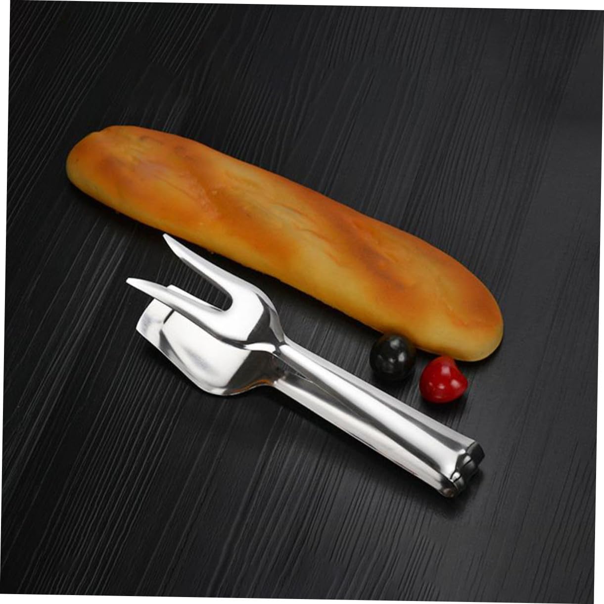 Pinze Cibo Acciaio Inox 2 Pezzi, Pinzette Bbq Carne Pane
