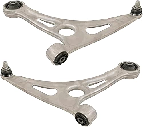 Miniatura 440 de Detroit Axle - Brazos de control delanteros inferiores con rótula + barras estabilizadoras de repuesto para Chrysler Dodge Intrepid 300M Concorde