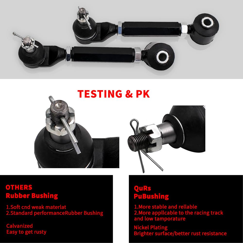 maXpeedingrods Sturz Querlenker Hinterer Sturz Querlenker für Honda Accord 2003-2007 Einstellbare Kits