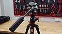 K&F CONCEPT 90''/230cm Overhead Camera Tripod, Horizontal Shooting Video Tripod