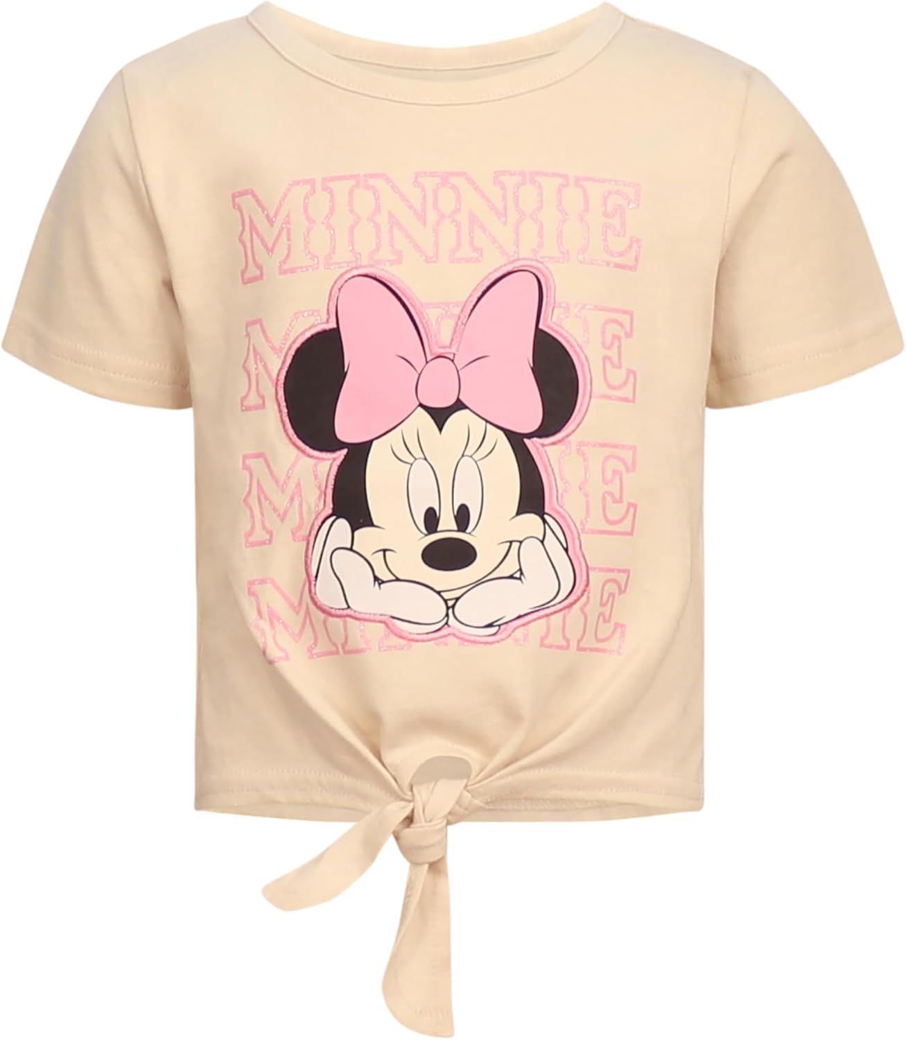 Magic Threadz Disney Clothes Baby Girls 2-Piece Set – Stitch, Minnie, Jessie, Marie Outfit Set Infant (12M–24M) - Image 2