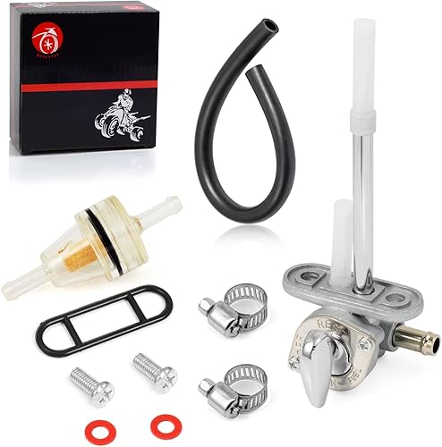 Miniatura 3 de Kit de válvula de combustible de 0.315 in compatible con YAMAHA Banshee 350 TTR250 WR250F WR400F WR426F WR450F