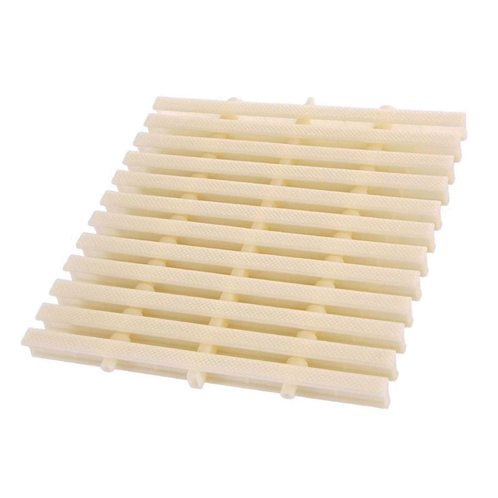 Sdcffc 25X 100Cm Swimming Pool Drainage Grate Cover - Splicable Abs Plastic Grating, Easy Installation - 25X100cm, 8Pcs - Ideal For Outdoor & Indoor Bathrooms, Prevents Overflow