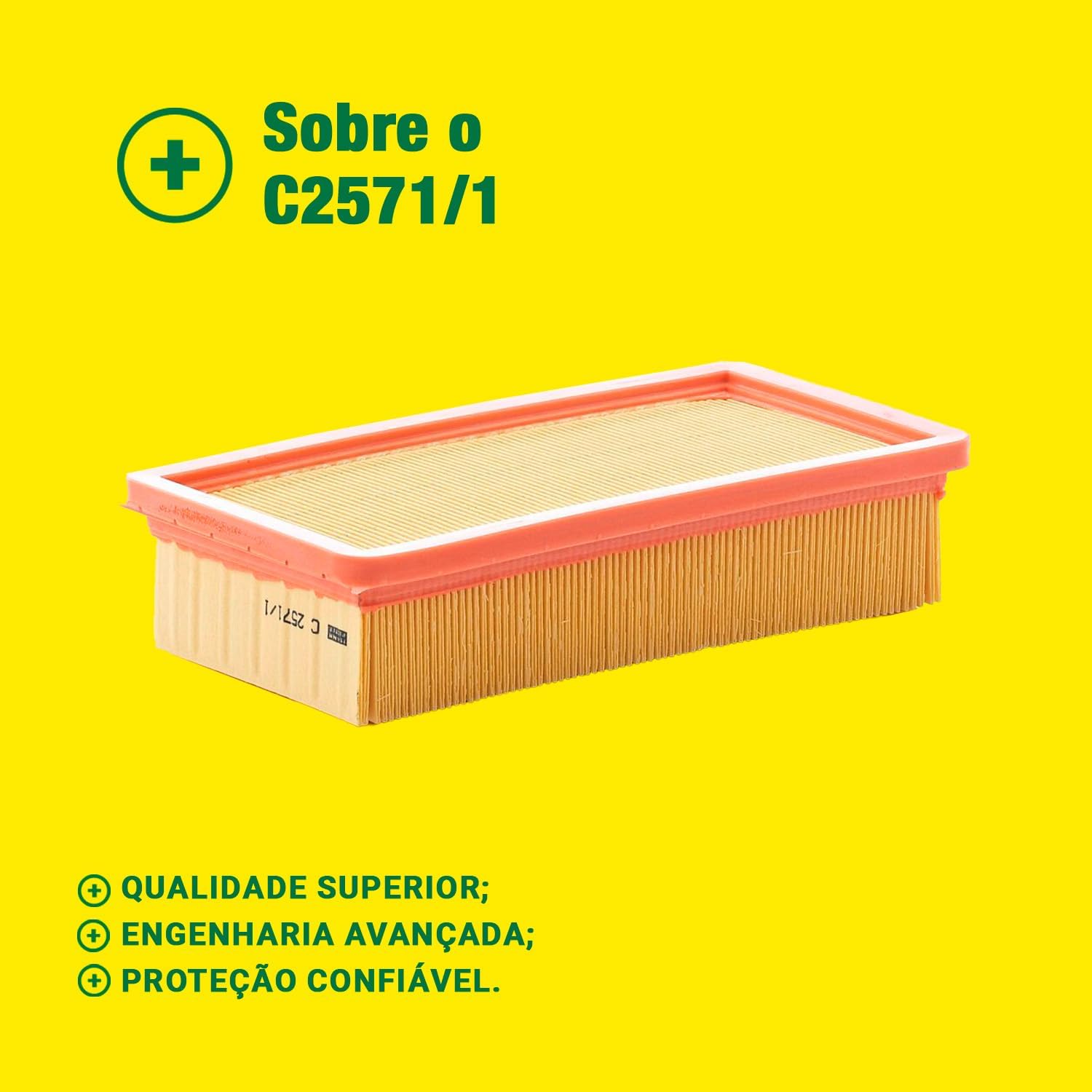 Mann Filter C 2571/1 Air Filter