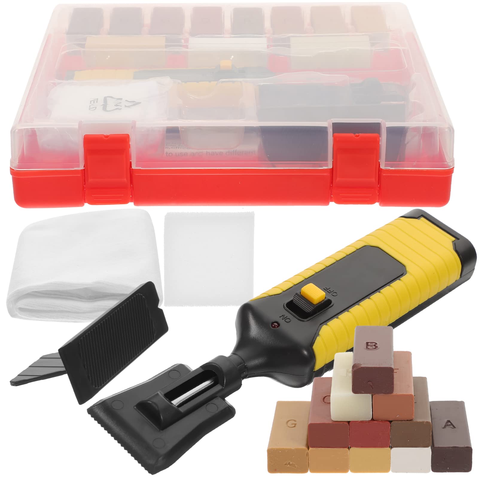 Angoily Kits De Reparación De Pisos Eliminador De Arañazos Para Suelos De Madera Colores Masilla Para Suelos Laminados Reparación De Arañazos Cocina