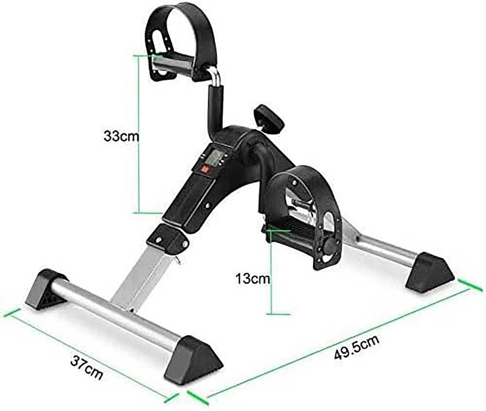 Mini rower treningowy, przenośny domowy pedał do ćwiczeń, siłownia, nogi, ramię, z wyświetlaczem cyfrowym, sprzęt rowerowy do domu, biura, osób starszych, fitness