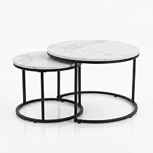 Mid Century Modern Nesting Tables for Urban Living Rooms
