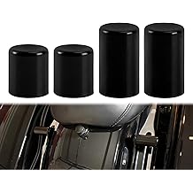 Docking Hardware Covers 2 Long and 2 Short 4 PCS Kit Fit for Harley Touring Street Glide Electra Glide Road Glide Road King 2009-Later (Black)