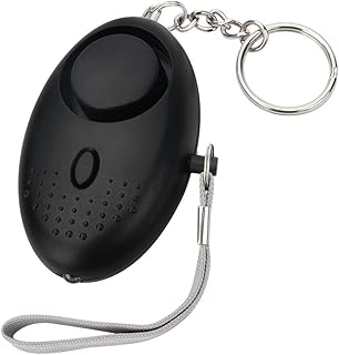 CalMyotis Persönlicher Alarm, Personal Alarm, Panikalarm schlüsselanhänger, 140DB Security Alarm mit LED-Licht für Frauen ...
