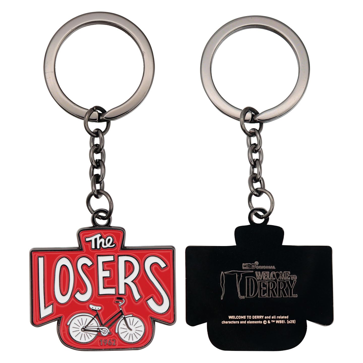 FaNaTtik IT: Welcome to Derry The Losers Club Keyring – Officially Licensed Limited Edition Collectible Metal Keychain - Horror Merchandise