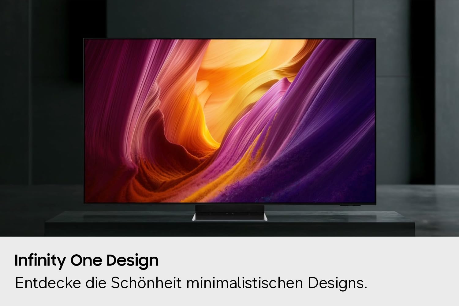 Samsung OLED S95H 4K 65 Zoll (163 cm), UHD Fernseher, Antireflexion mit Glare Free, OLED HDR pro, Ultimate Gaming Pack (NVIDIA G-SYNC & AMD FreeSync Pro) mit 165Hz, HDMI 2.1, Dolby Atmos, Smart AI TV