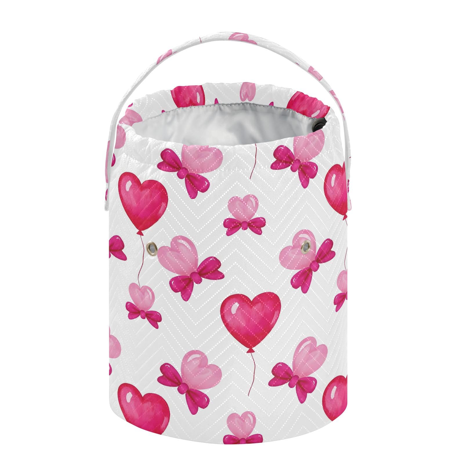 Yarn Storage Bag Small Crochet Bag Knitting Bag Organizer Love Balloon Yarn Bags for Crocheting Basket