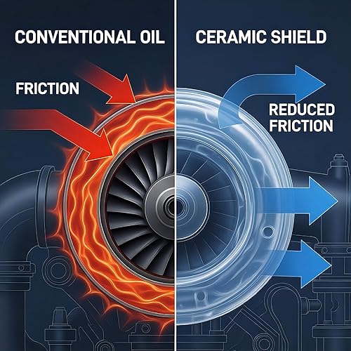 Miniatura 6 de Aceite de supercargador sintético completo de cerámica, 8 onzas, aceite de revestimiento cerámico patentado para supercargadores OEM y posventa