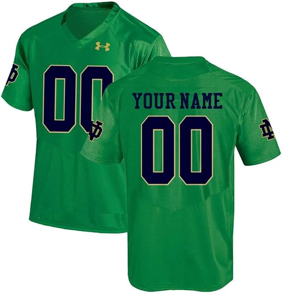 Custom notre dame jersey Clearance