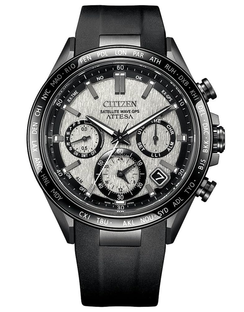 Citizen Herren Chronograph Eco-Drive Armbanduhr Attessa
