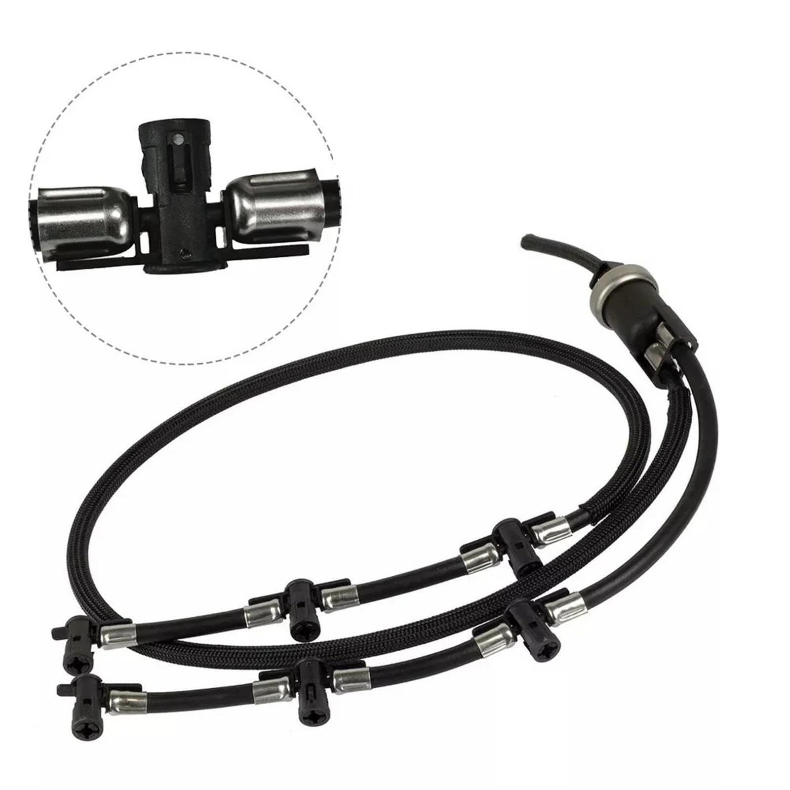 pompa del carburante per rail Per A4/A5/A6/Q7 2004-2012 Tubi di ritorno degli iniettori di carburante per auto Parti motore 059130218H ugello per iniettore di carburante
