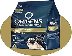 Origens Ração Raças Especificas Para Bulldog Francês E Pug Adultos - 10 1Kg