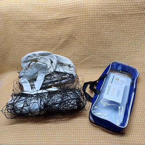 koukenbi-Nets_for_Ball_Games-Volleyball Net with Steel Cable and Widened Straps Heavy Duty Volley Ball Net. - Thumbnail 6